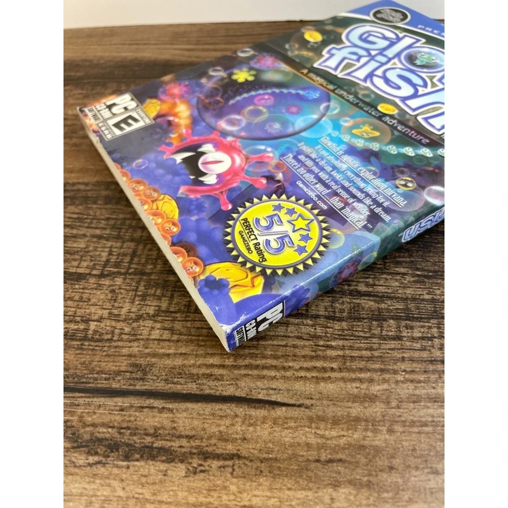 Glowfish PC Computer Game Mumbo Jumbo Underwater Adventure CD Rom Glow Fish